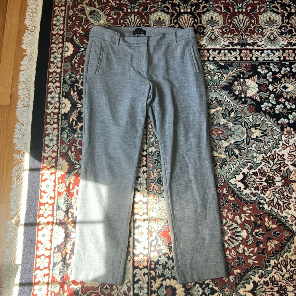 Talbots Grey Slacks Size 12